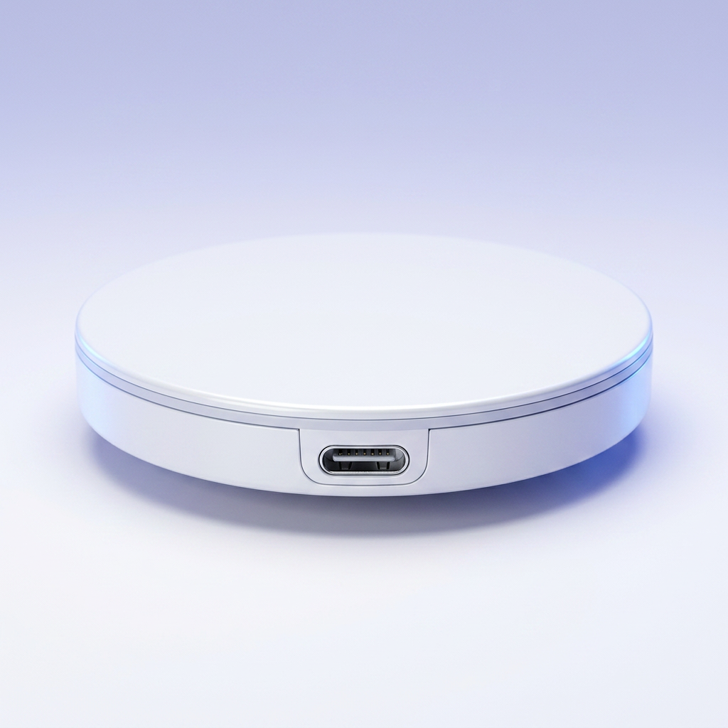 USB-C charging — One charge lasts about a week.
